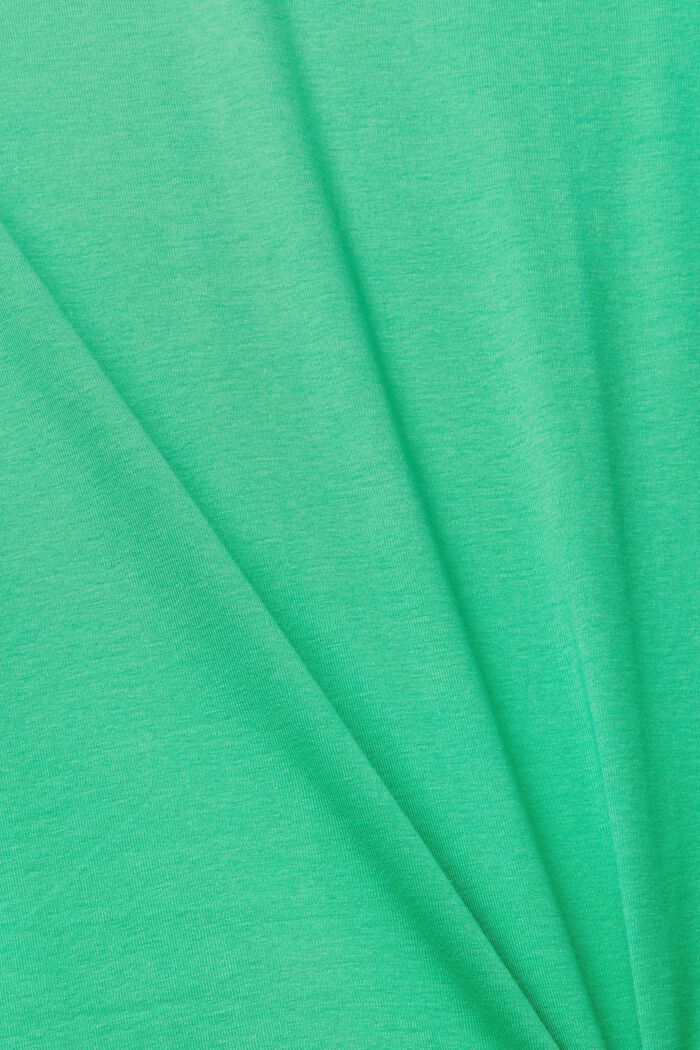 Stehkragen-T-Shirt, GREEN, detail image number 6