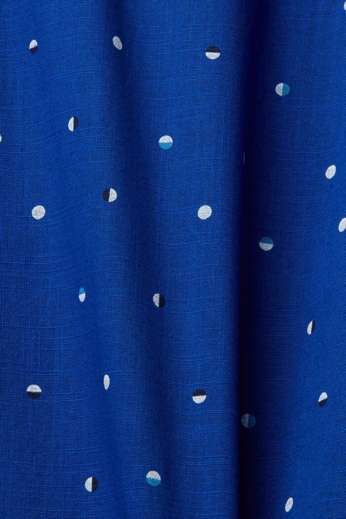 Hemd aus Slub Baumwolle mit Lunar-Dot-Muster, INK, detail image number 4