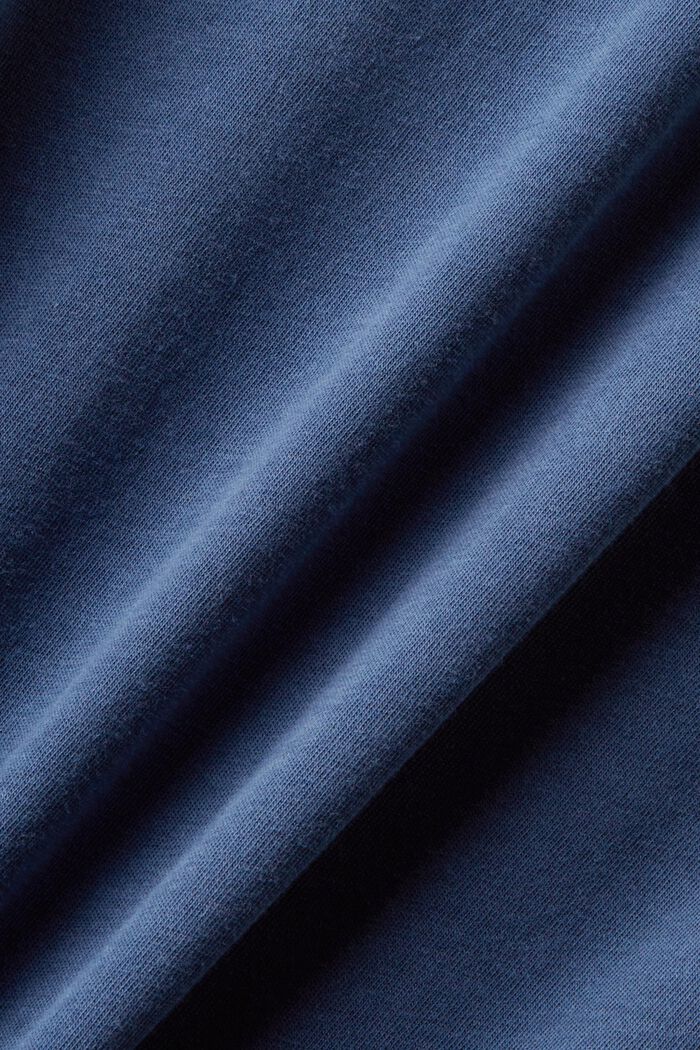 T-Shirt im Washed-Look, 100 % Baumwolle, NAVY, detail image number 4