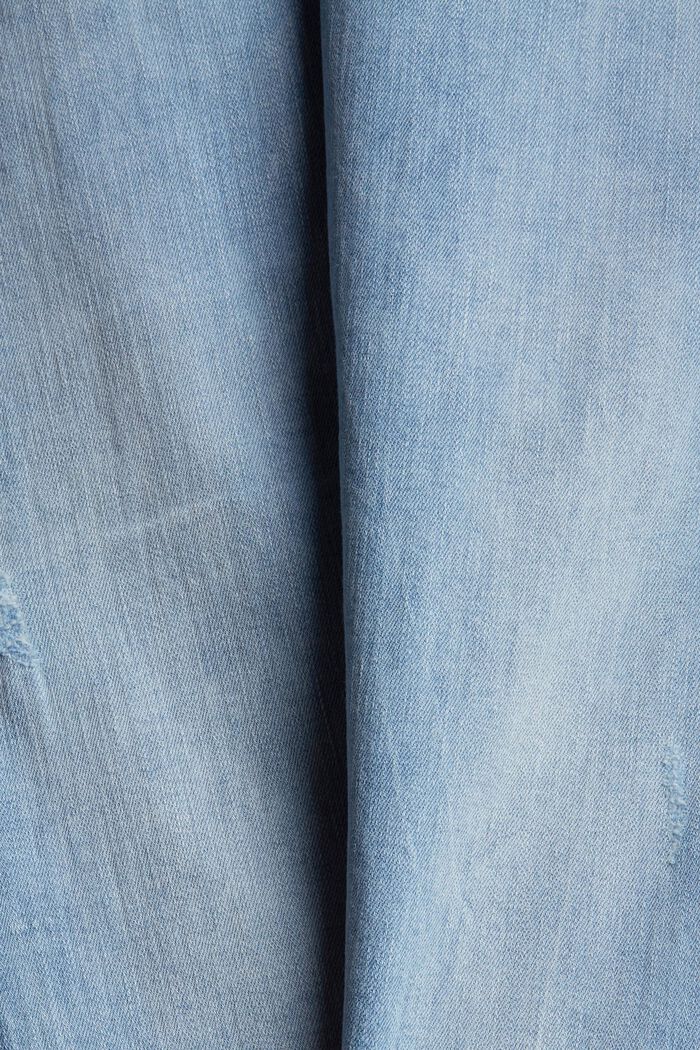 Stretch-Jeans aus Bio-Baumwolle, BLUE LIGHT WASHED, detail image number 1