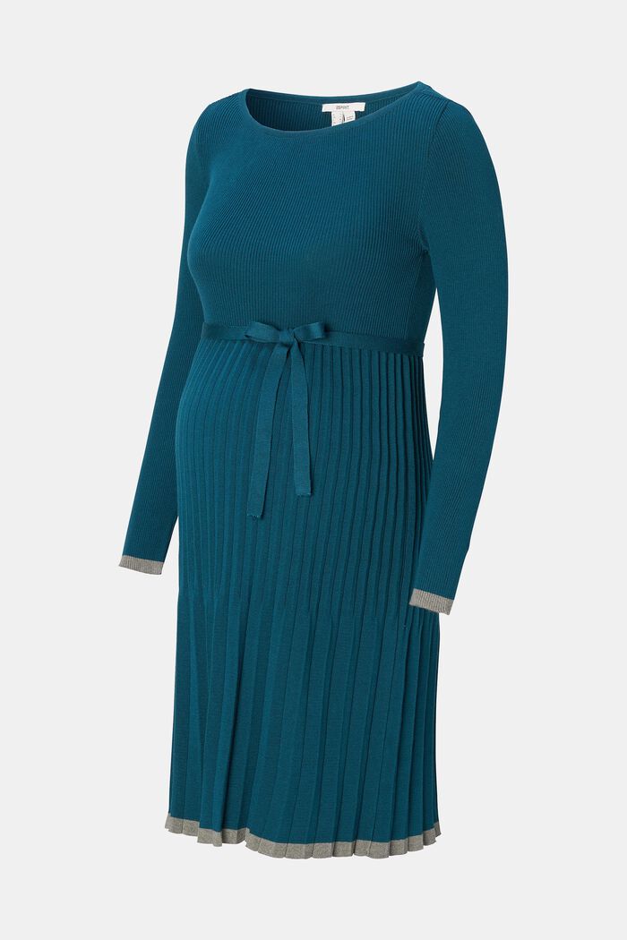 Dresses flat knitted, ATLANTIC BLUE, overview