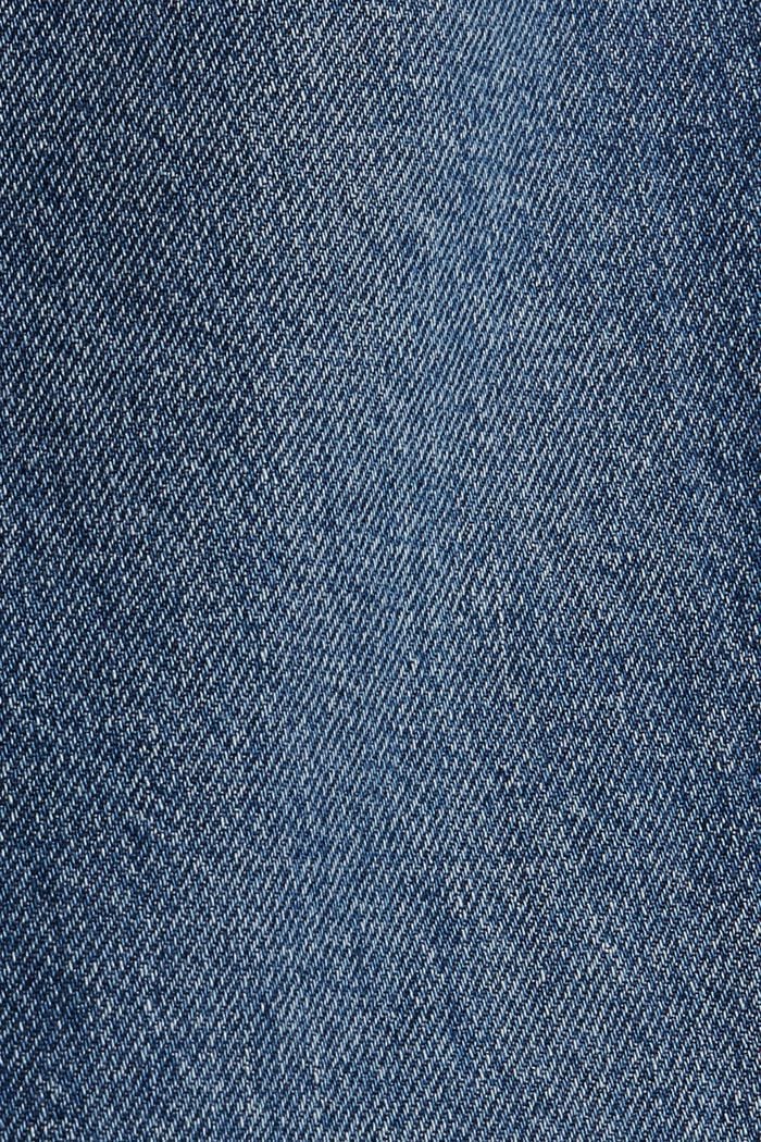 Denim aus 100% Baumwolle, BLUE DARK WASHED, detail image number 4