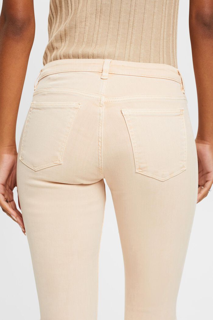 Skinny Jeans mit mittelhohem Bund, PASTEL PINK, detail image number 2