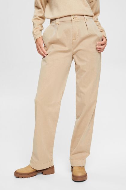 High-Rise-Chino, TENCEL™, SAND, overview