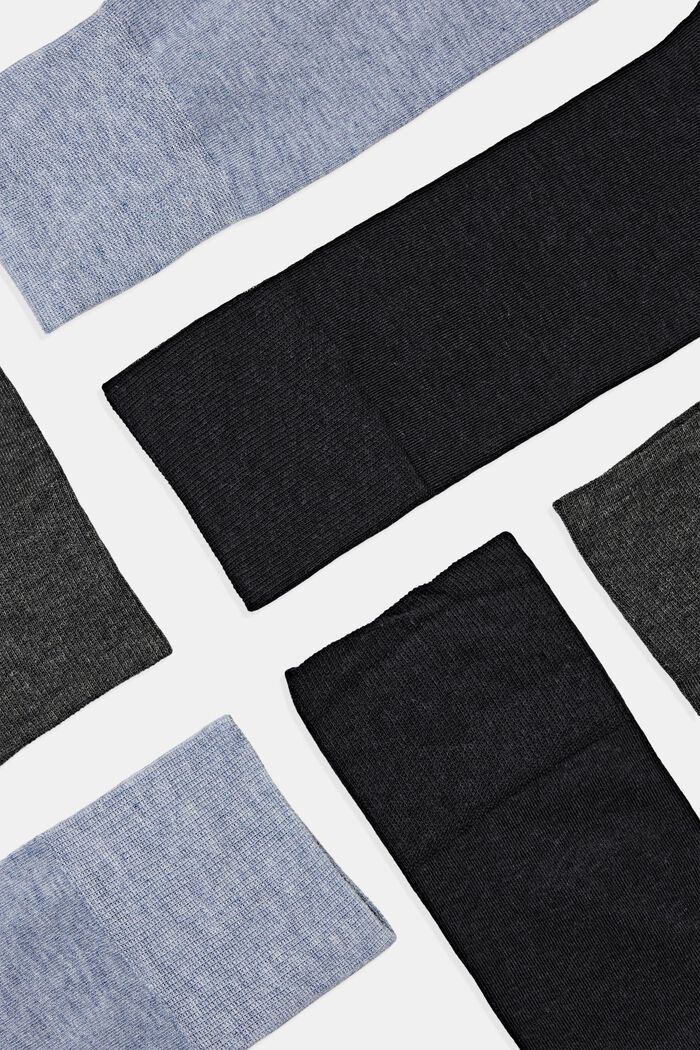 3er Set Socken in Geschenkbox, BLACK/BLUE, detail image number 2