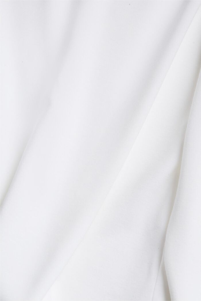 Sweatshirt mit Metallic-Effekt, WHITE, detail image number 4