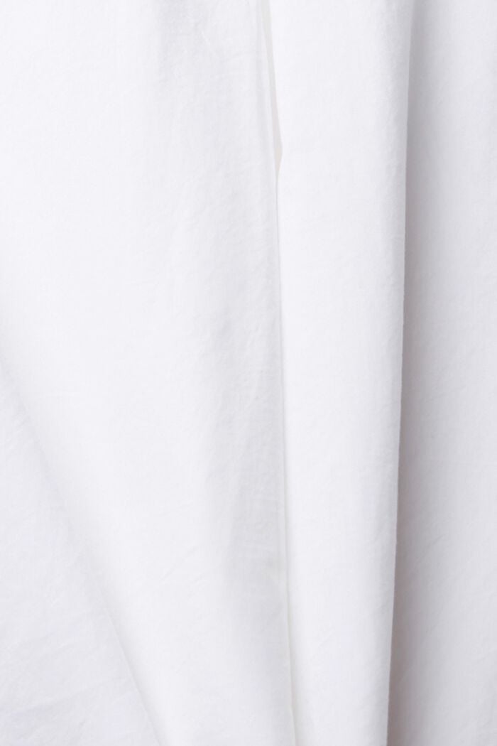 T-Shirt in Hemdblusen-Optik, WHITE, detail image number 4
