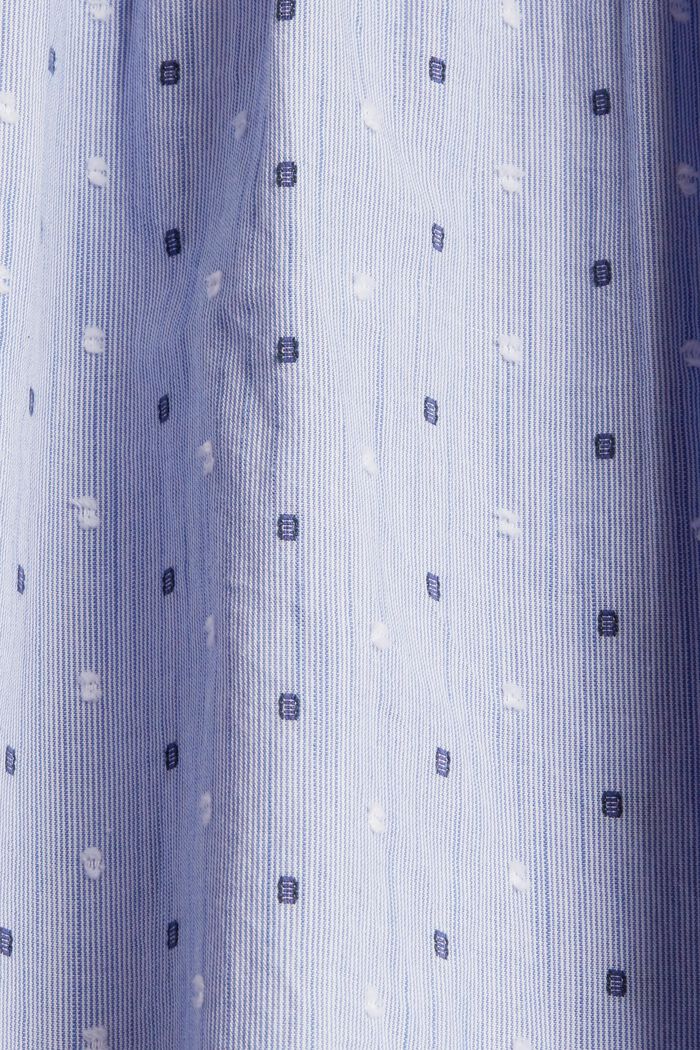 Bluse mit Dobby-Struktur, LIGHT BLUE, detail image number 4