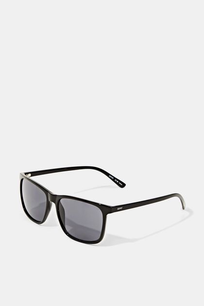 Leichte Sonnenbrille aus Acetat, BLACK, overview