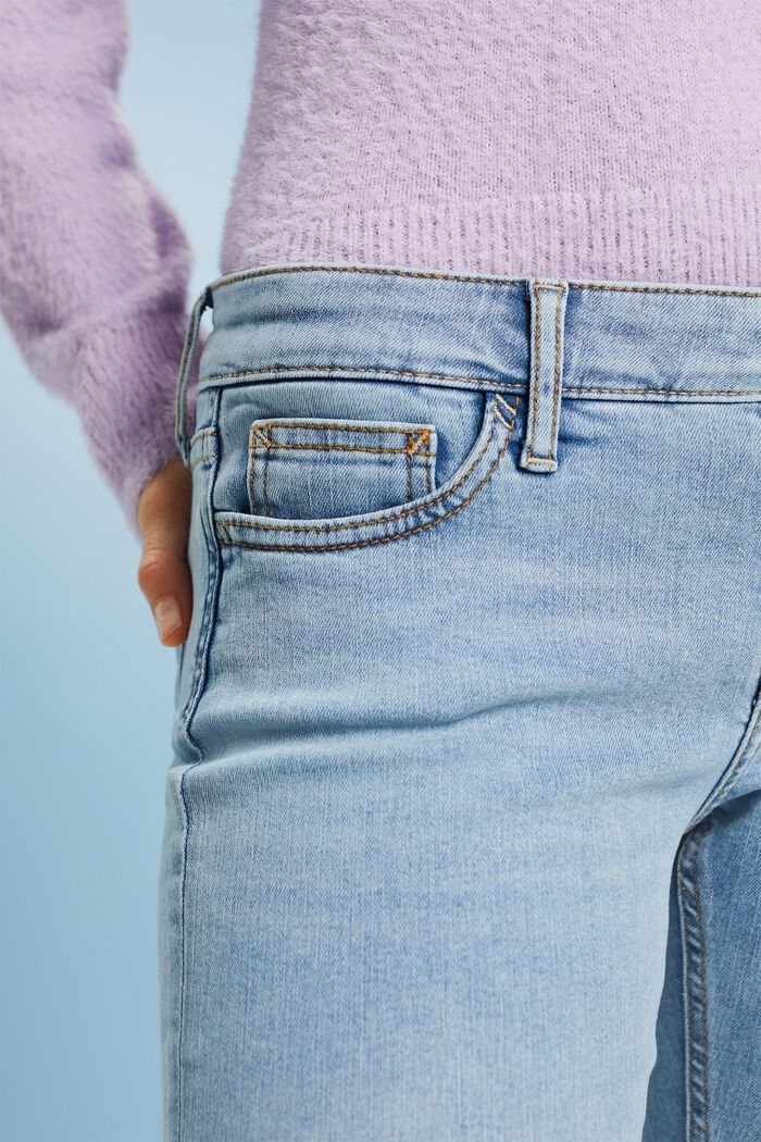 Skinny Jeans mit niedrigem Bund, BLUE LIGHT WASHED, detail image number 2