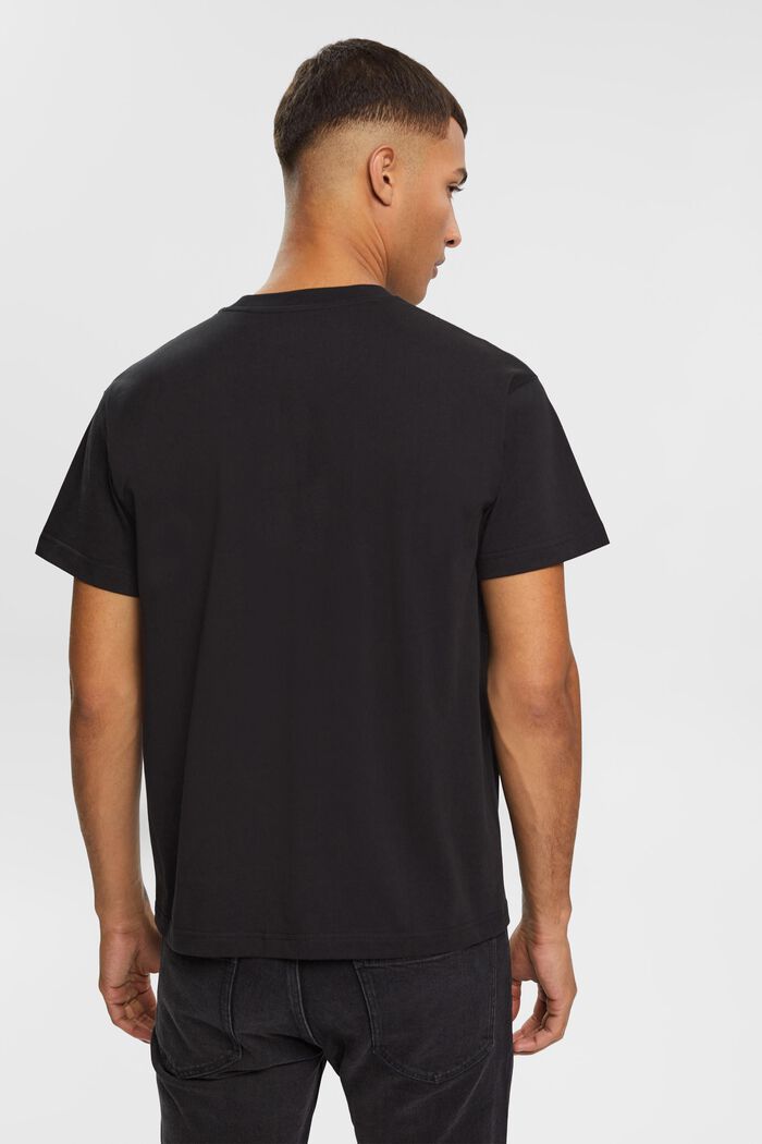 AMBIGRAM Cube Print T-Shirt, BLACK, detail image number 2