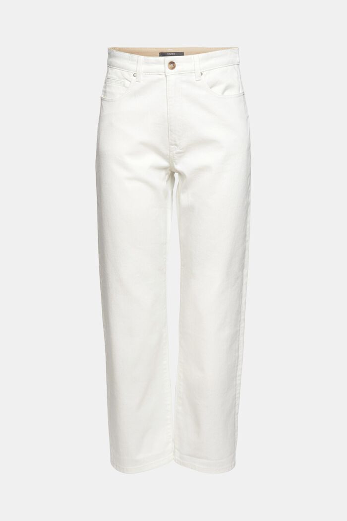 Jeans mit geradem Bein, OFF WHITE, detail image number 6