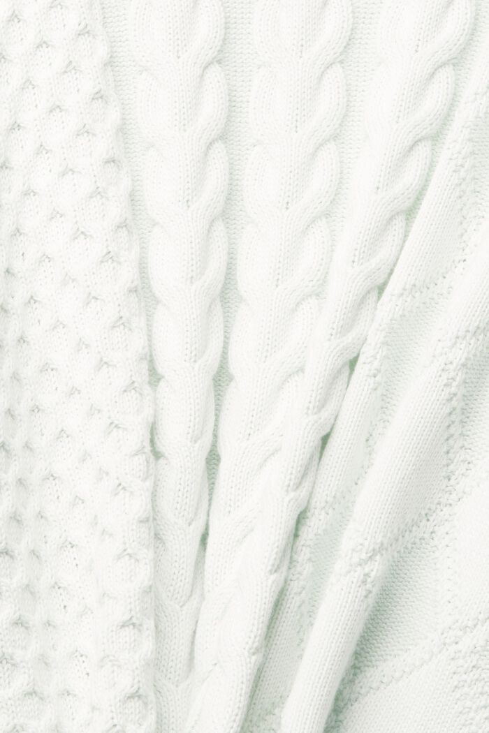 Pullover mit Strickmuster, OFF WHITE, detail image number 5
