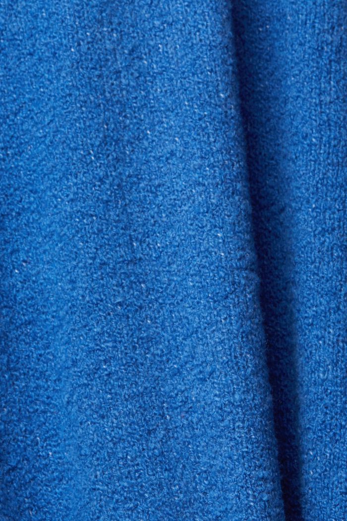 Cardigan aus Struktur-Strick, BLUE, detail image number 5