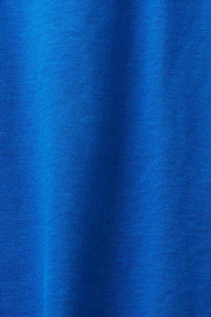Longsleeve aus Bio-Baumwolle, BRIGHT BLUE, detail image number 5
