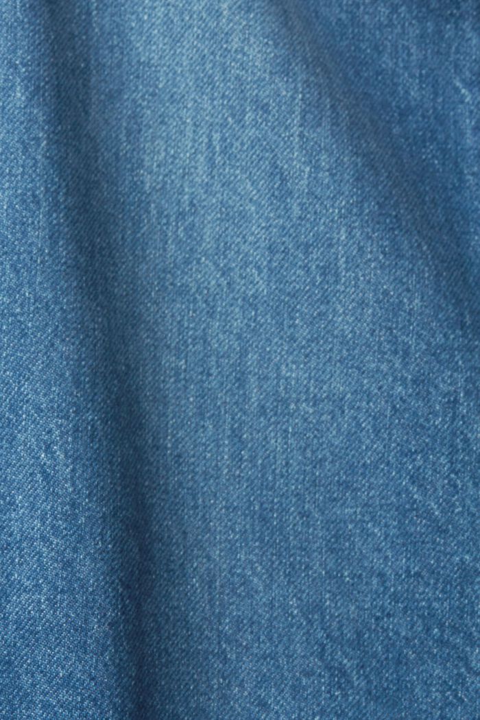 Denim-Rock aus Organic Cotton, BLUE MEDIUM WASHED, detail image number 6