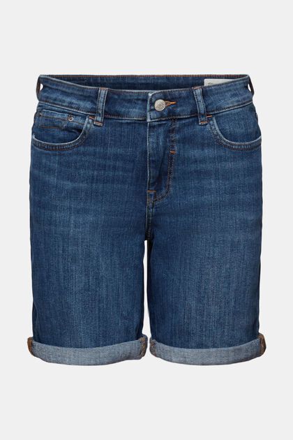 Jeans-Shorts mit Stretch