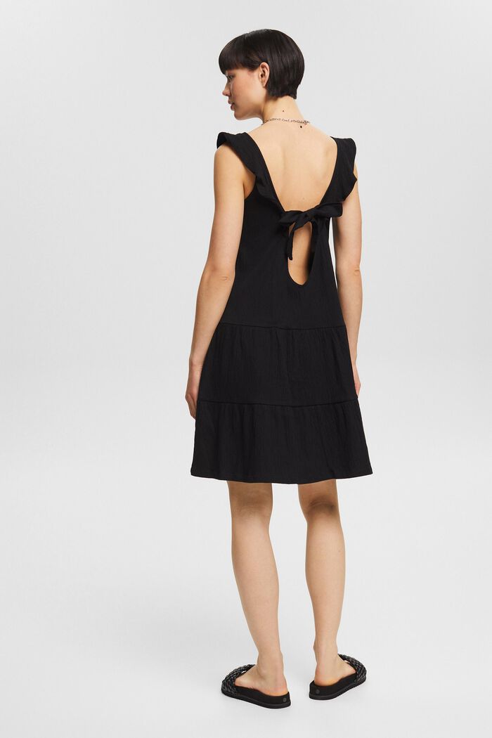 Kleid mit Rückenausschnitt, BLACK, detail image number 2