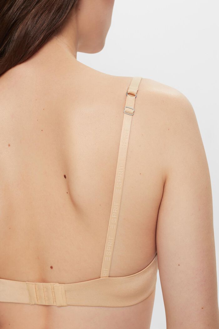 Bras with wire, DUSTY NUDE, detail image number 3
