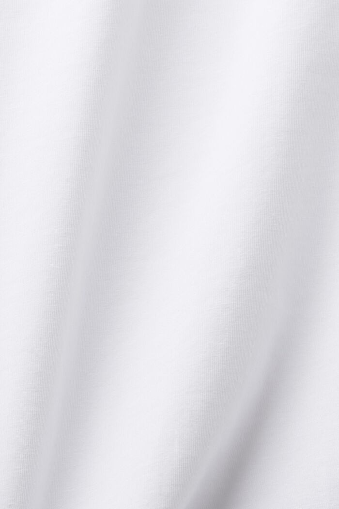 T-Shirt mit Bootausschnitt, WHITE, detail image number 5