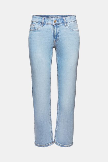Ankle-Jeans – gerade Passform, mittelhoher Bund