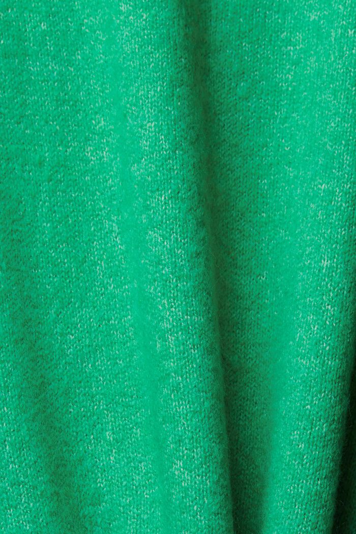 Rollkragenpullover aus Strick, LIGHT GREEN, detail image number 6