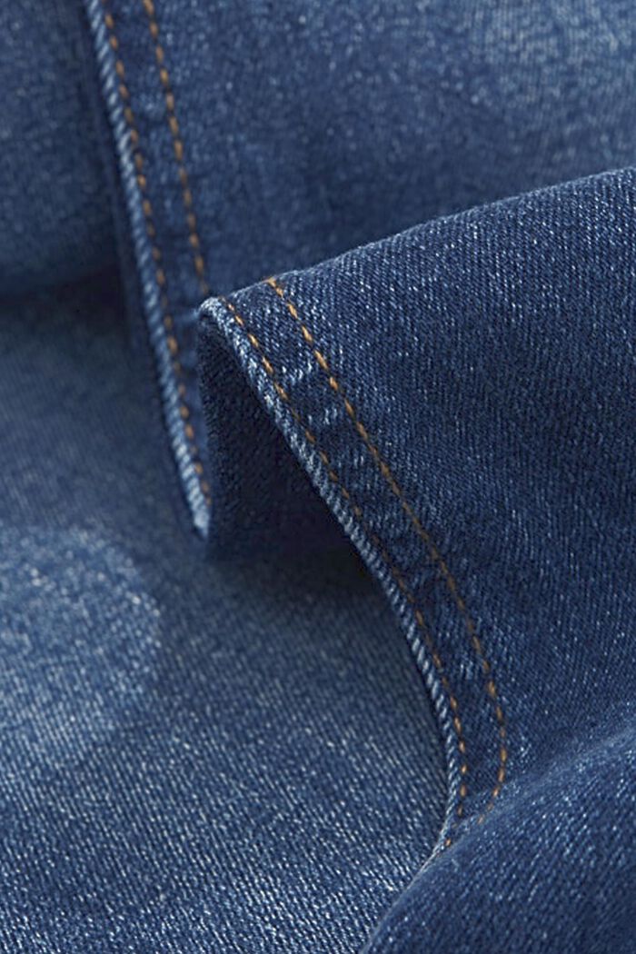 Superstretch-Jeans mit Organic Cotton, BLUE DARK WASHED, detail image number 7