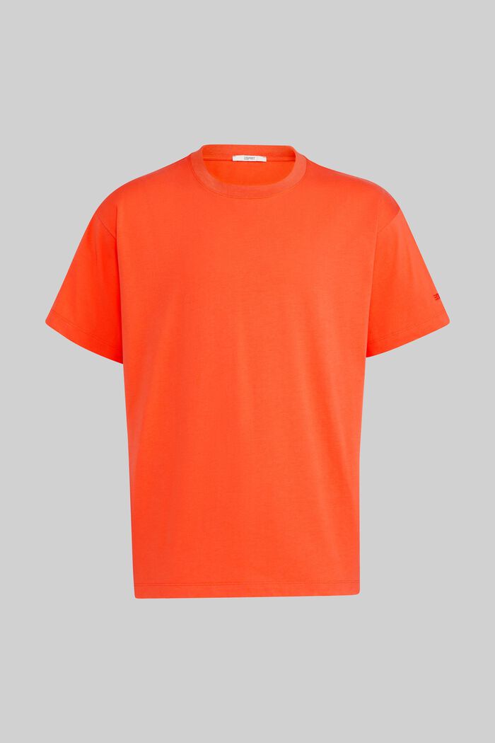 Unisex T-Shirt mit Rückenprint, ORANGE, detail image number 6