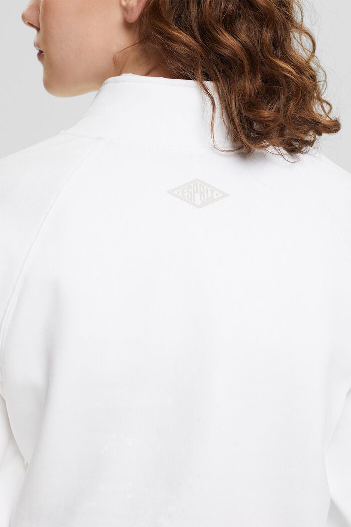 Troyer-Sweatshirt, WHITE, detail image number 4
