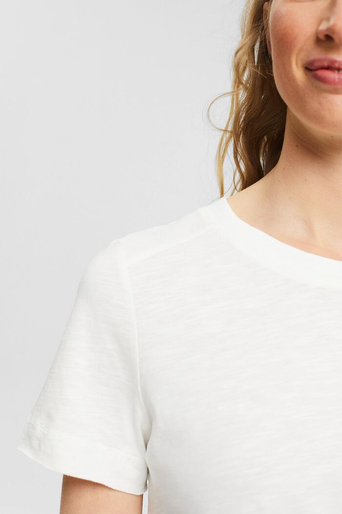 T-Shirt  aus 100% Organic Cotton, OFF WHITE, detail image number 0