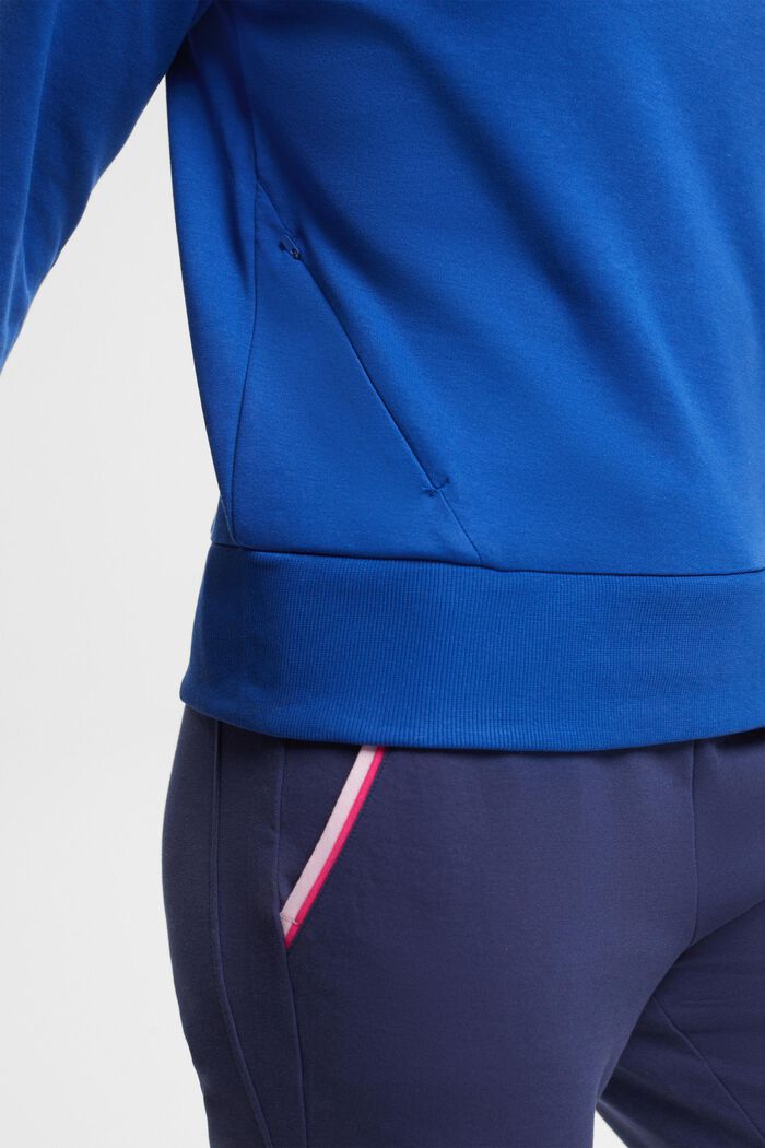 Sweatshirt mit Zippertaschen, BRIGHT BLUE, detail image number 2