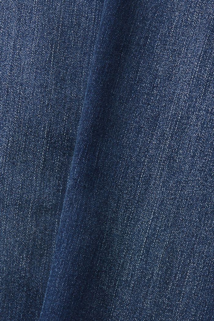 Jeans mit kleiner Zippertasche, BLUE DARK WASHED, detail image number 4