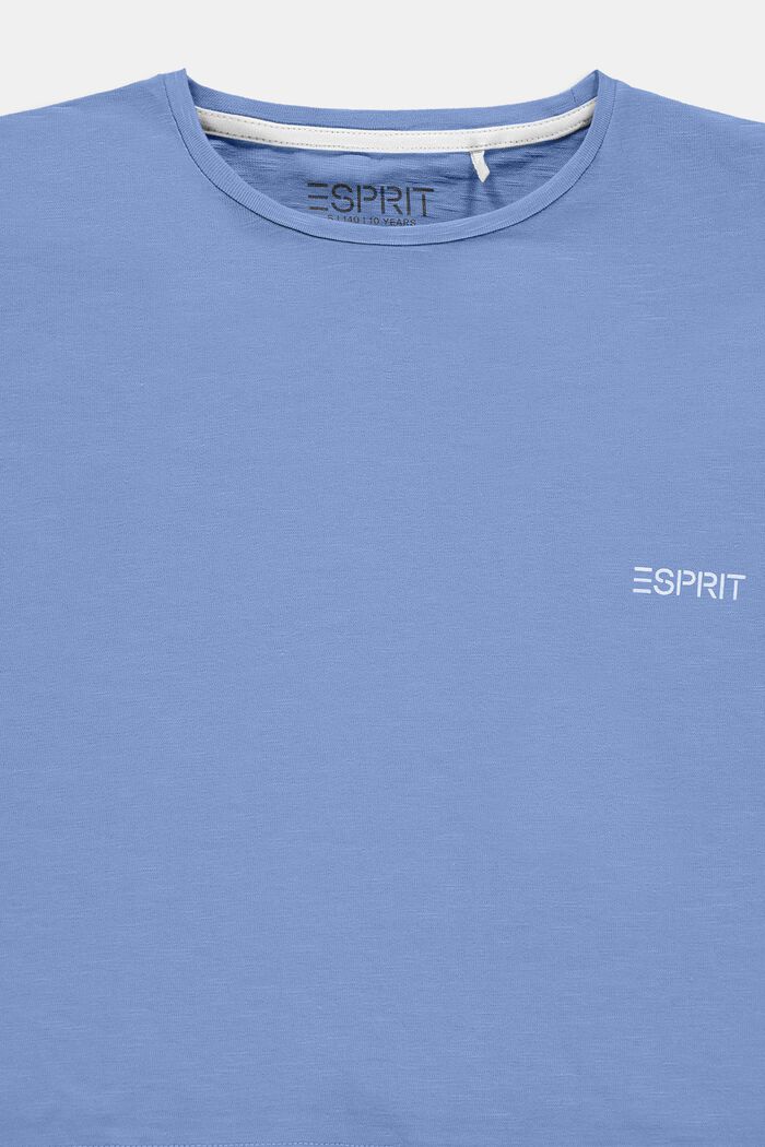 Boxy T-Shirt aus 100% Baumwolle, LIGHT BLUE LAVENDER, detail image number 2