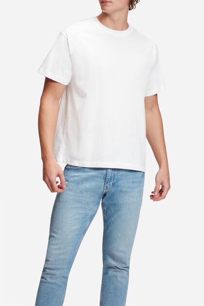 AMBIGRAM Diamond Back-Print T-Shirt, WHITE, overview