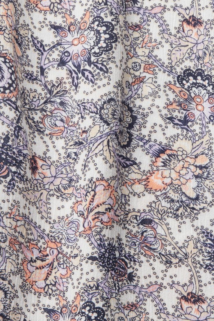 Floral gemusterte Bluse, OFF WHITE, detail image number 5