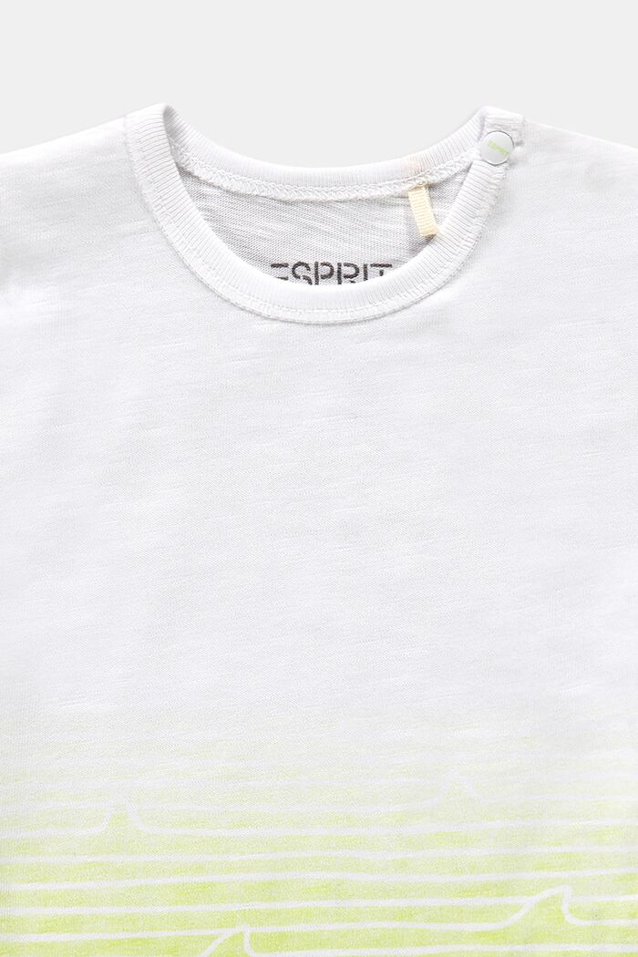 T-Shirt mit Farbverlauf, 100% Organic Cotton, WHITE, detail image number 2