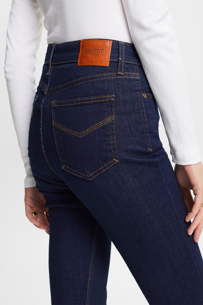 Bootcut Jeans mit hohem Bund, BLUE RINSE, detail image number 2