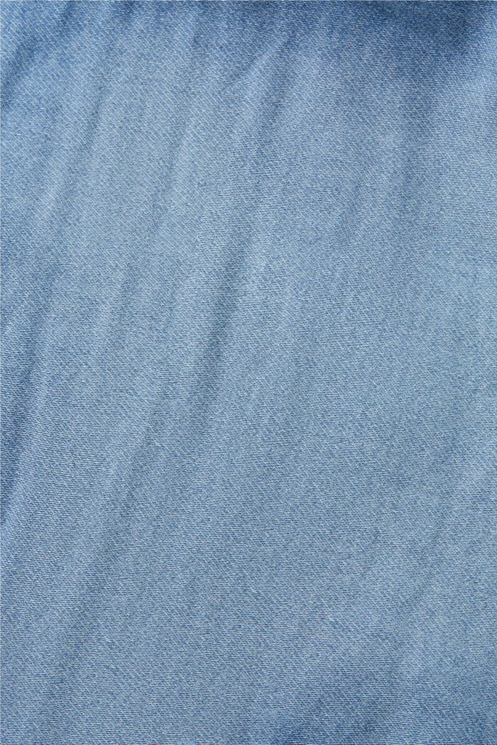 Jeans-Shorts im Jogger-Stil, BLUE LIGHT WASHED, detail image number 6