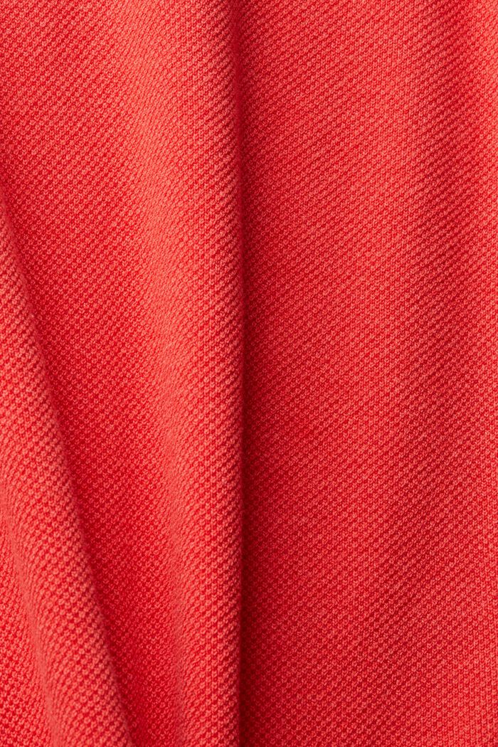Strickrock mit gestreiftem Bund, RED, detail image number 4
