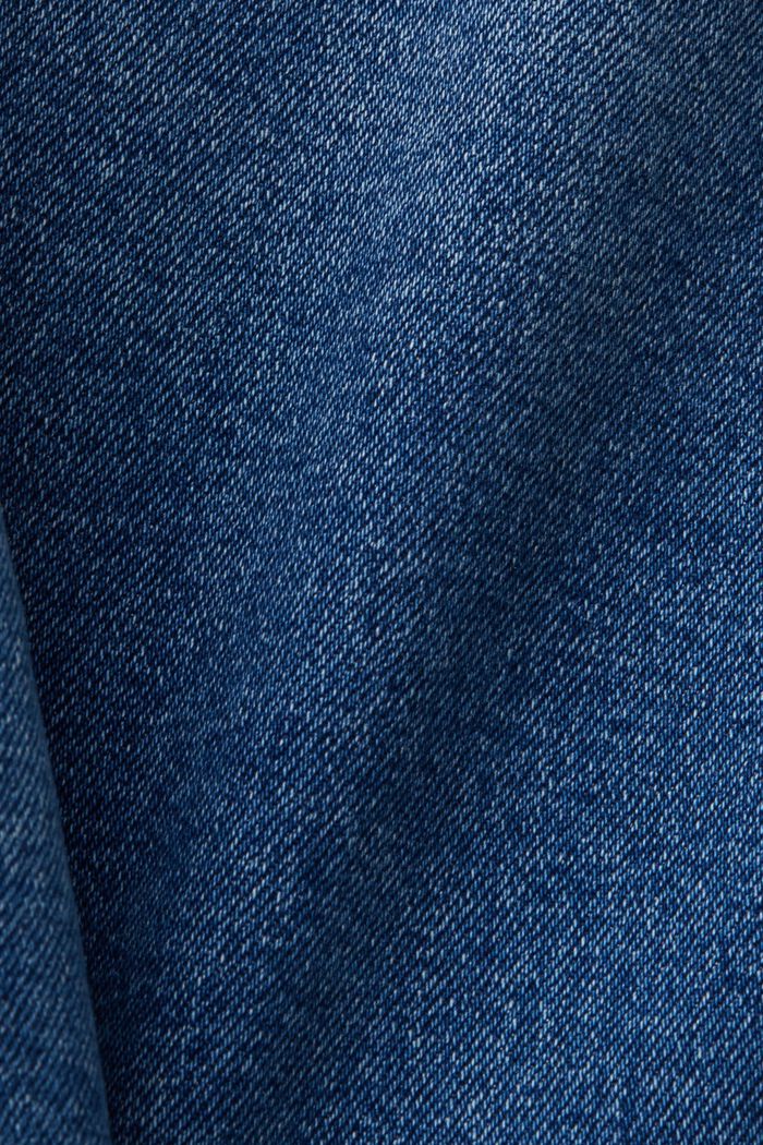 Lockere Jeansshorts in schmaler Passform, BLUE DARK WASHED, detail image number 5