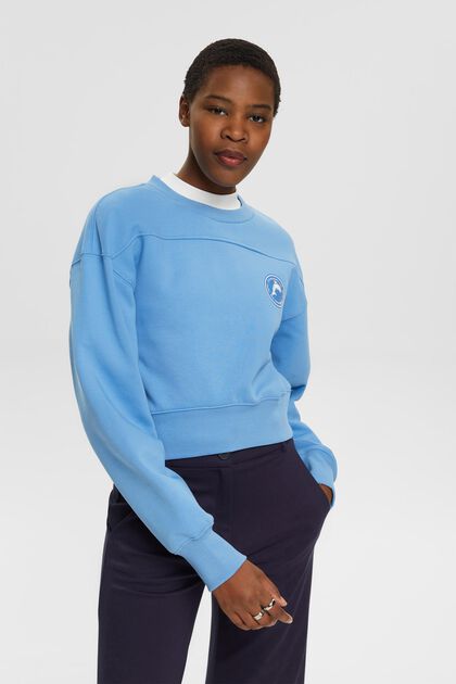 Recycelt: Cropped Sweatshirt
