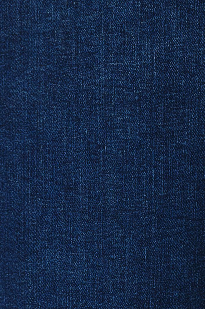 Schmal geschnittene Jeans mit Überbauchbund, DARK WASHED, detail image number 3