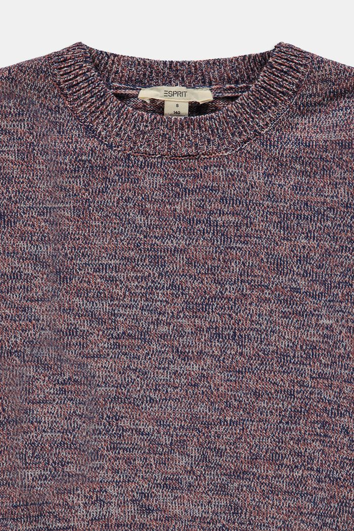 Pullover mit Puffärmeln aus Baumwoll-Mix, MAUVE, detail image number 2