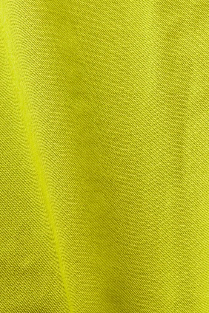 Oversize-Hemdblusenkleid in Midilänge, LEAF GREEN, detail image number 4