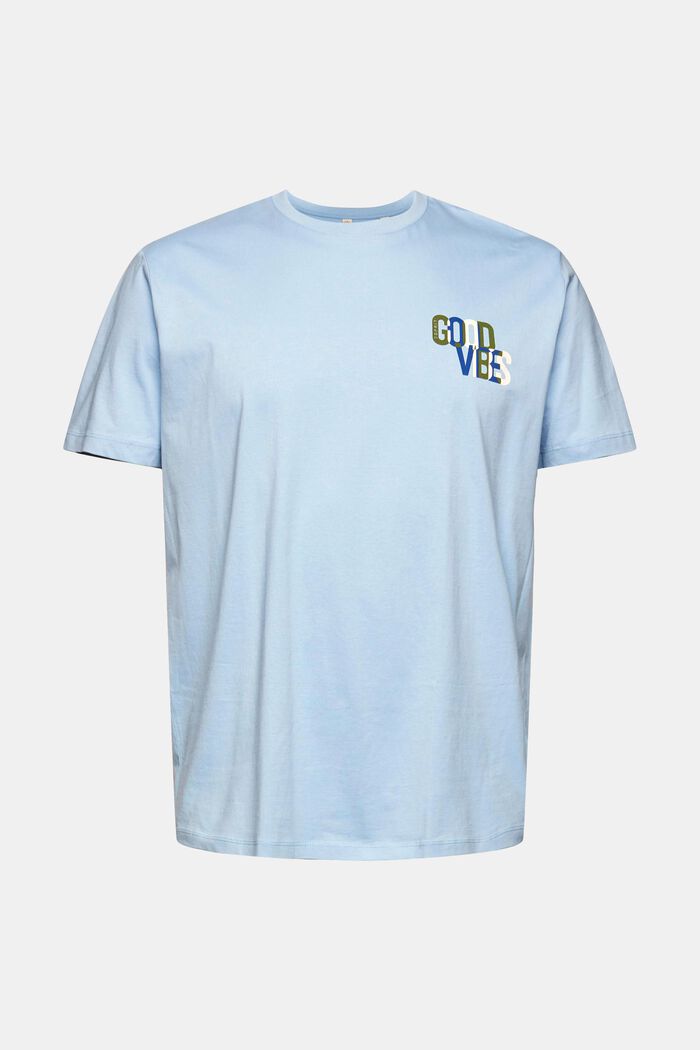 Jersey-T-Shirt mit Print, LIGHT BLUE, detail image number 6