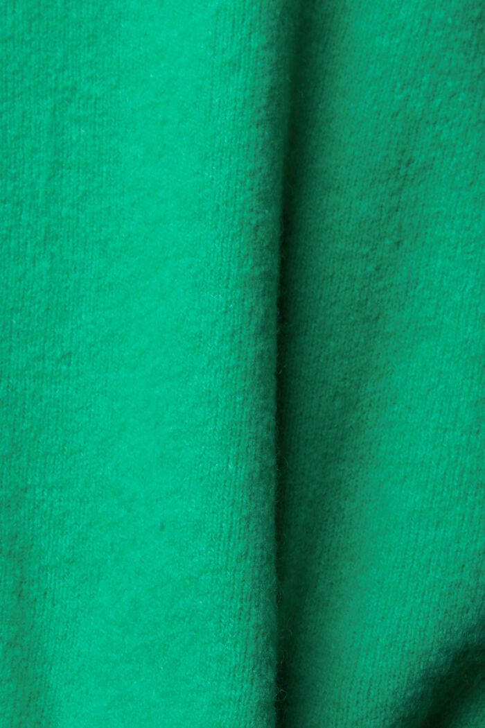V-Ausschnitt-Pullover aus Wollmix, LIGHT GREEN, detail image number 1