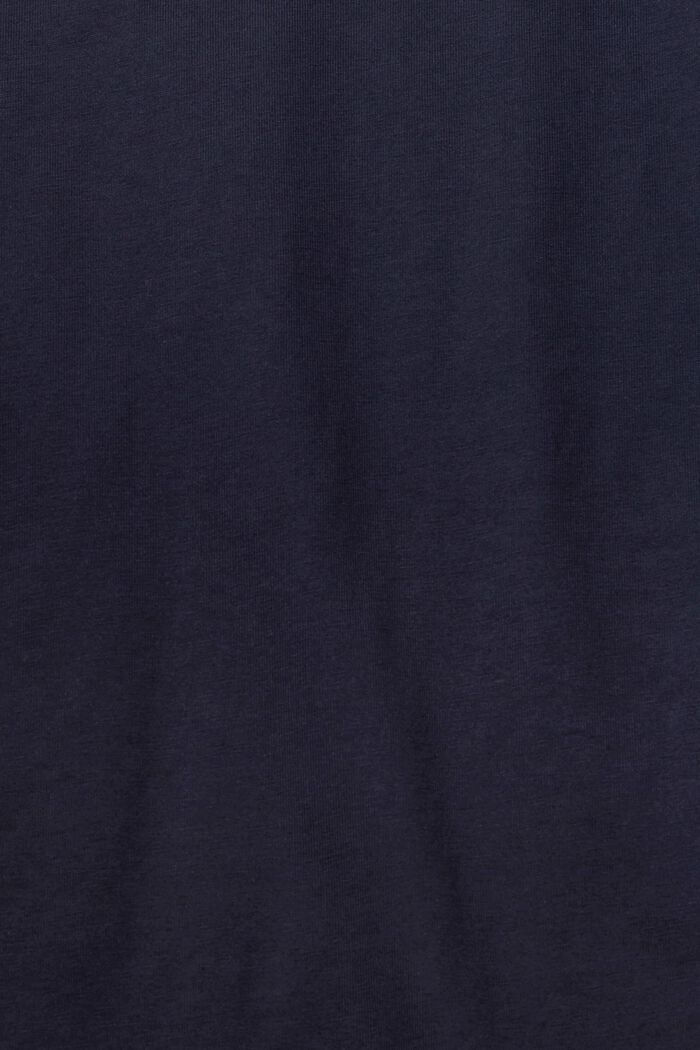 Langarm-Top aus Jersey, 100 % Baumwolle, NAVY, detail image number 1