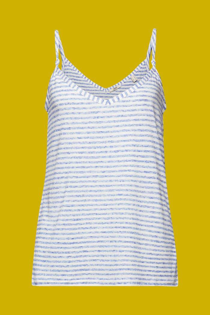 Recycelt: Camisole aus Jersey, BRIGHT BLUE, detail image number 6