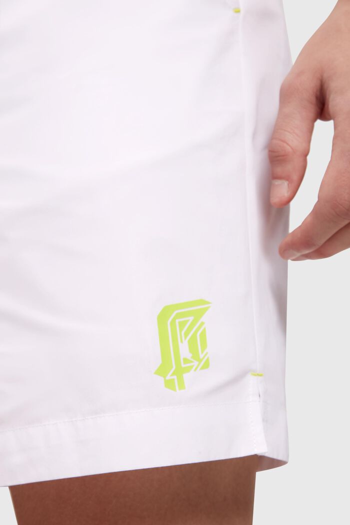 Neon-Shorts mit lockererem Bund, WHITE, detail image number 2