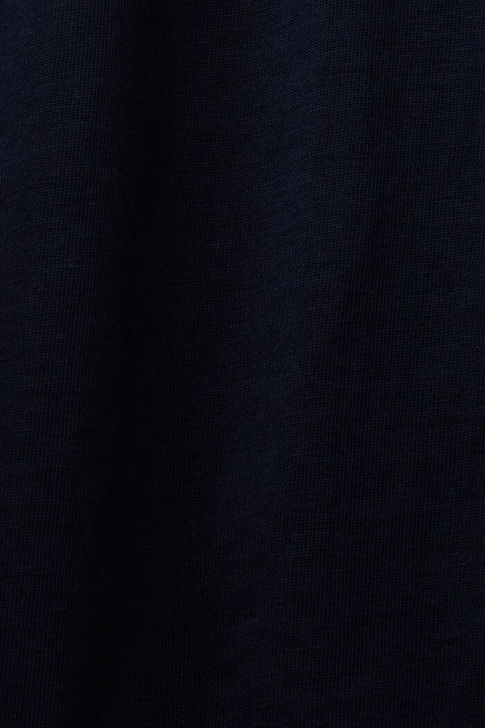 T-Shirt mit Mini-Print, 100 % Baumwolle, NAVY, detail image number 5